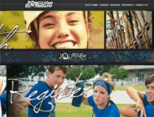 Tablet Screenshot of journeycamptx.org